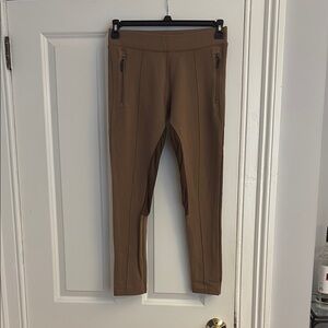 Zara Basic Tan Riding Leggings